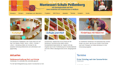 Desktop Screenshot of montessori-schule.com